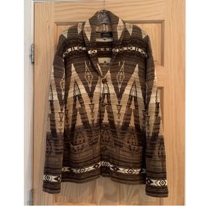 Polo Ralph Lauren oversized cardigan sweater L XL